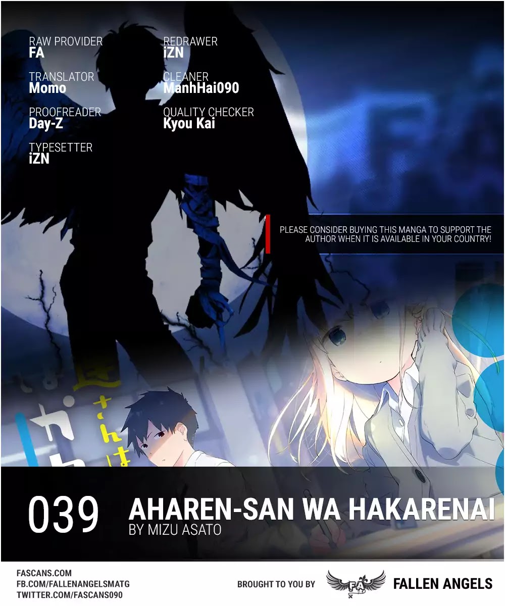 Aharen-San Wa Hakarenai - Chapter 39