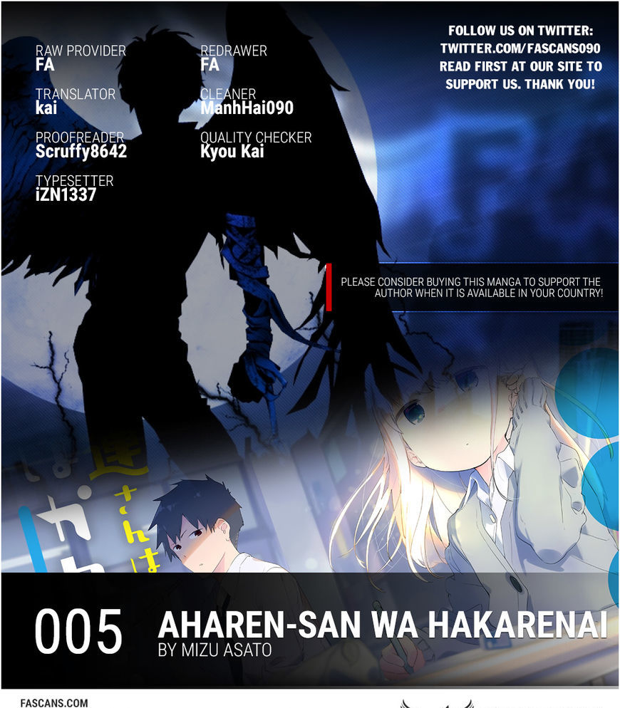 Aharen-San Wa Hakarenai - Chapter 5