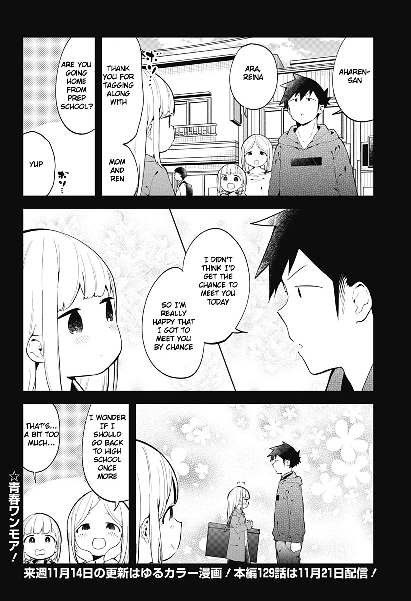 Aharen-San Wa Hakarenai - Chapter 128