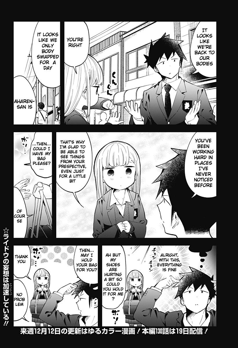 Aharen-San Wa Hakarenai - Chapter 130