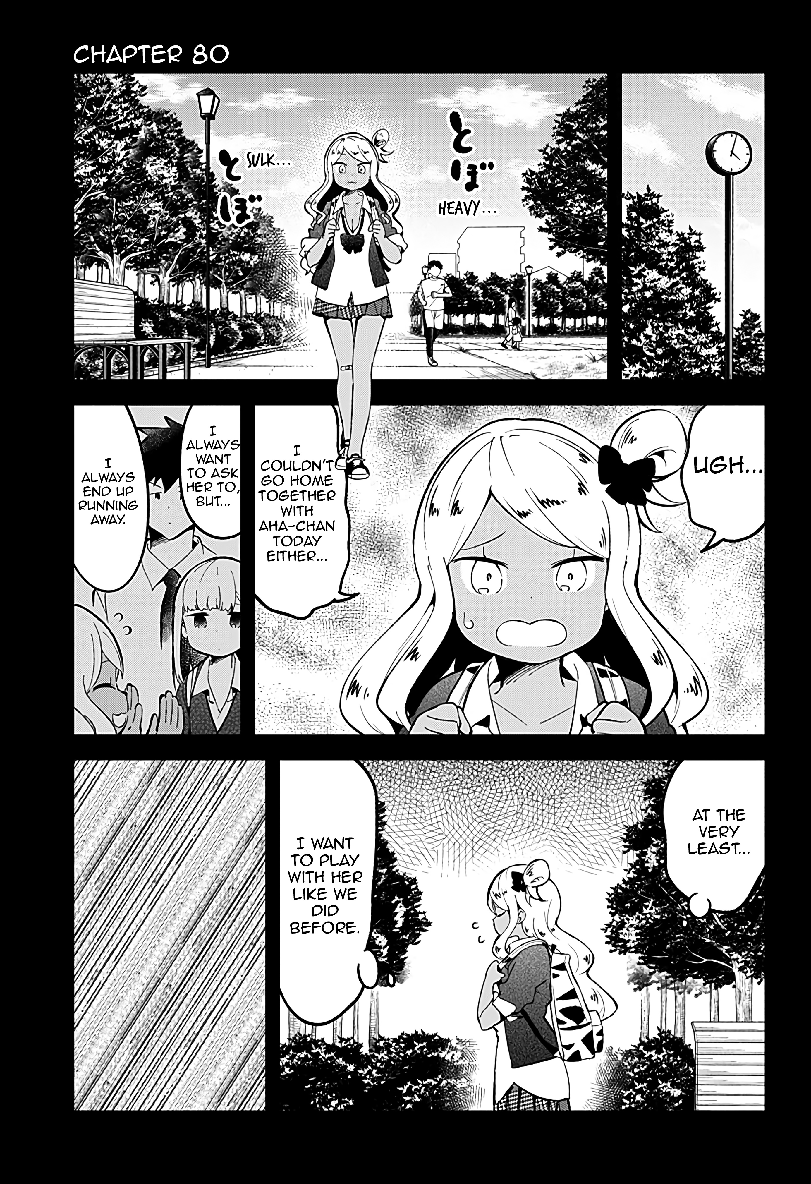 Aharen-San Wa Hakarenai - Chapter 80