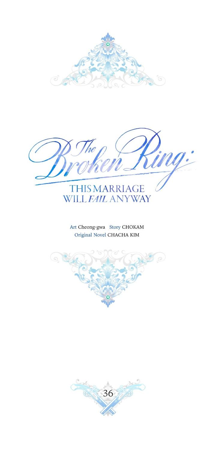 The Broken Ring : This Marriage Will Fail Anyway - Chapter 36