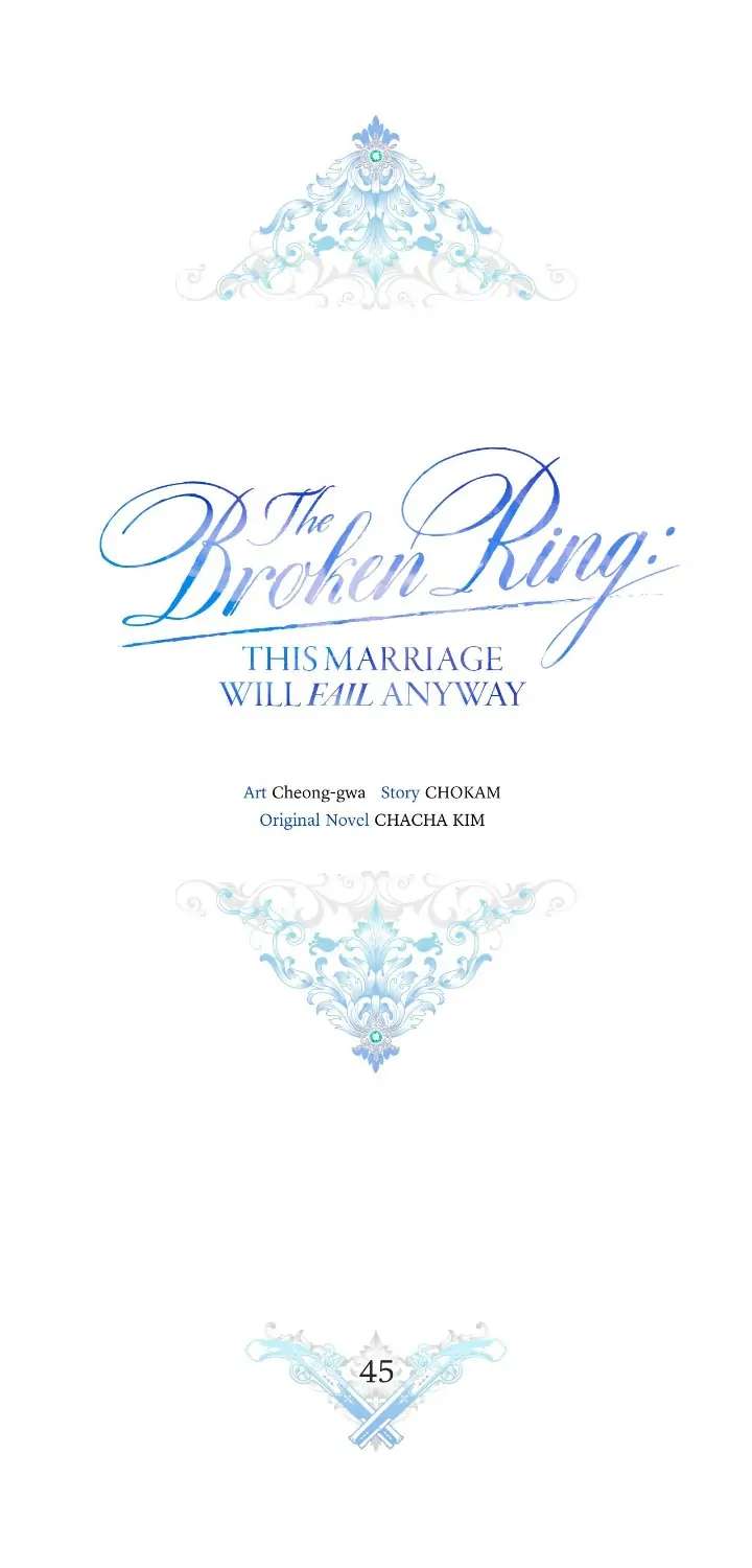 The Broken Ring : This Marriage Will Fail Anyway - Chapter 45