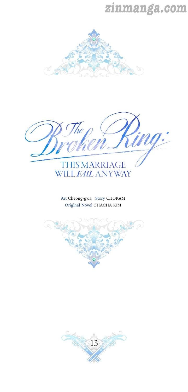 The Broken Ring : This Marriage Will Fail Anyway - Chapter 13