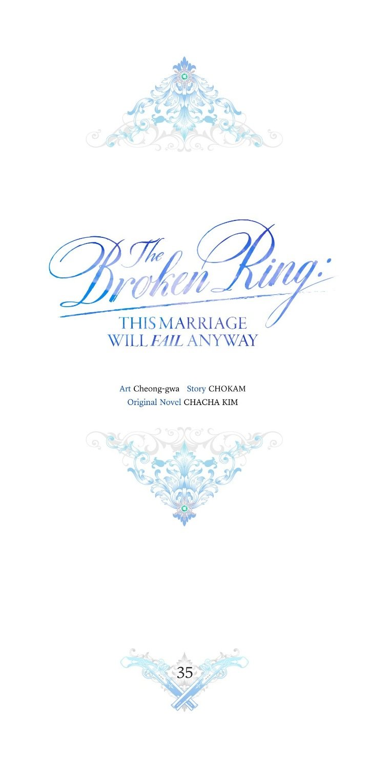 The Broken Ring : This Marriage Will Fail Anyway - Chapter 35