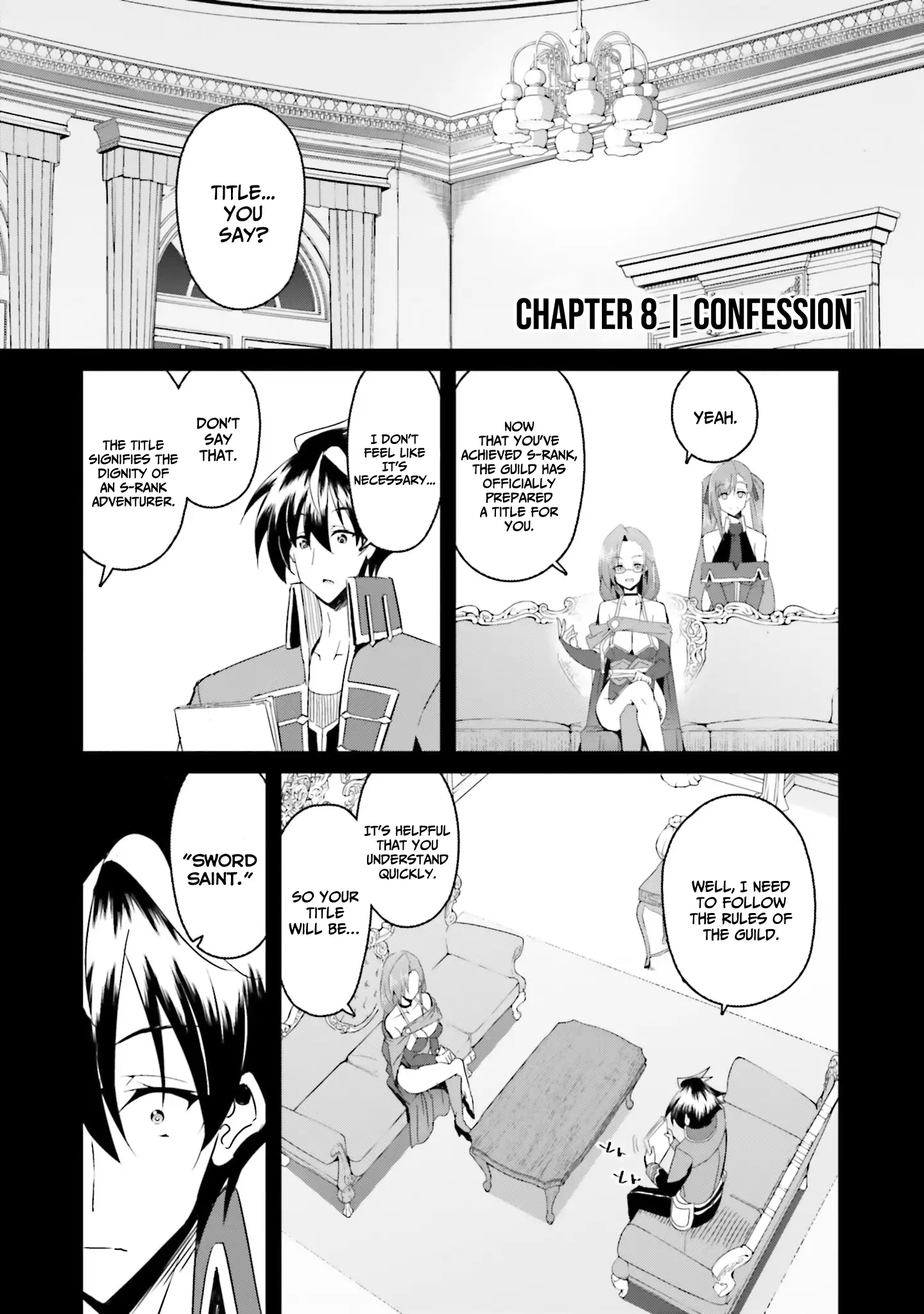 My Childhood Friend Who I Used To Train Swordsmanship With Became A Slave, So I, As An S-Rank Adventurer Decided To Buy Her And Protect Her. - Chapter 8