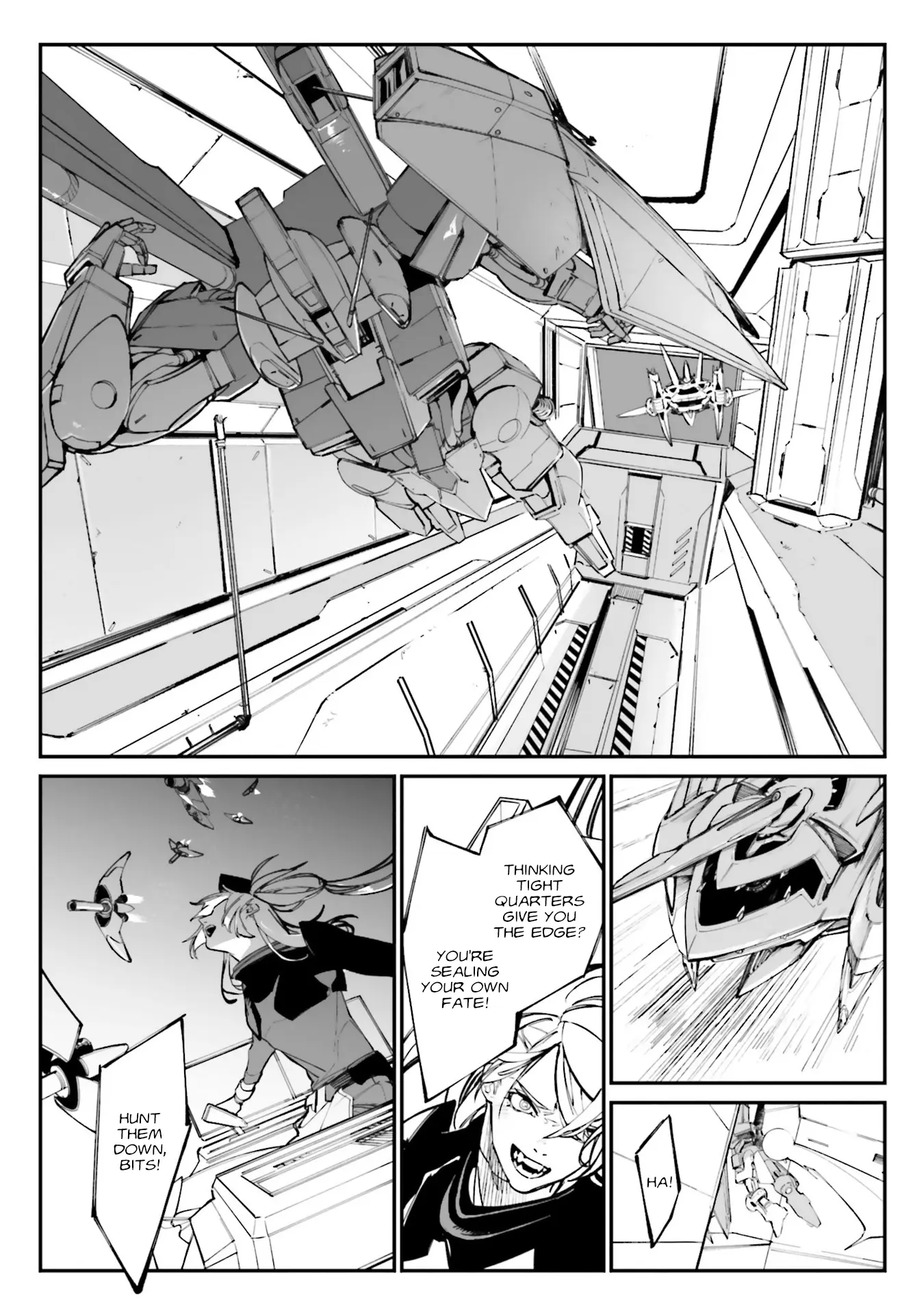 Mobile Suit Gundam Wearwolf - Vol.3 Chapter 12: [Case-12] Garoul's Fangs