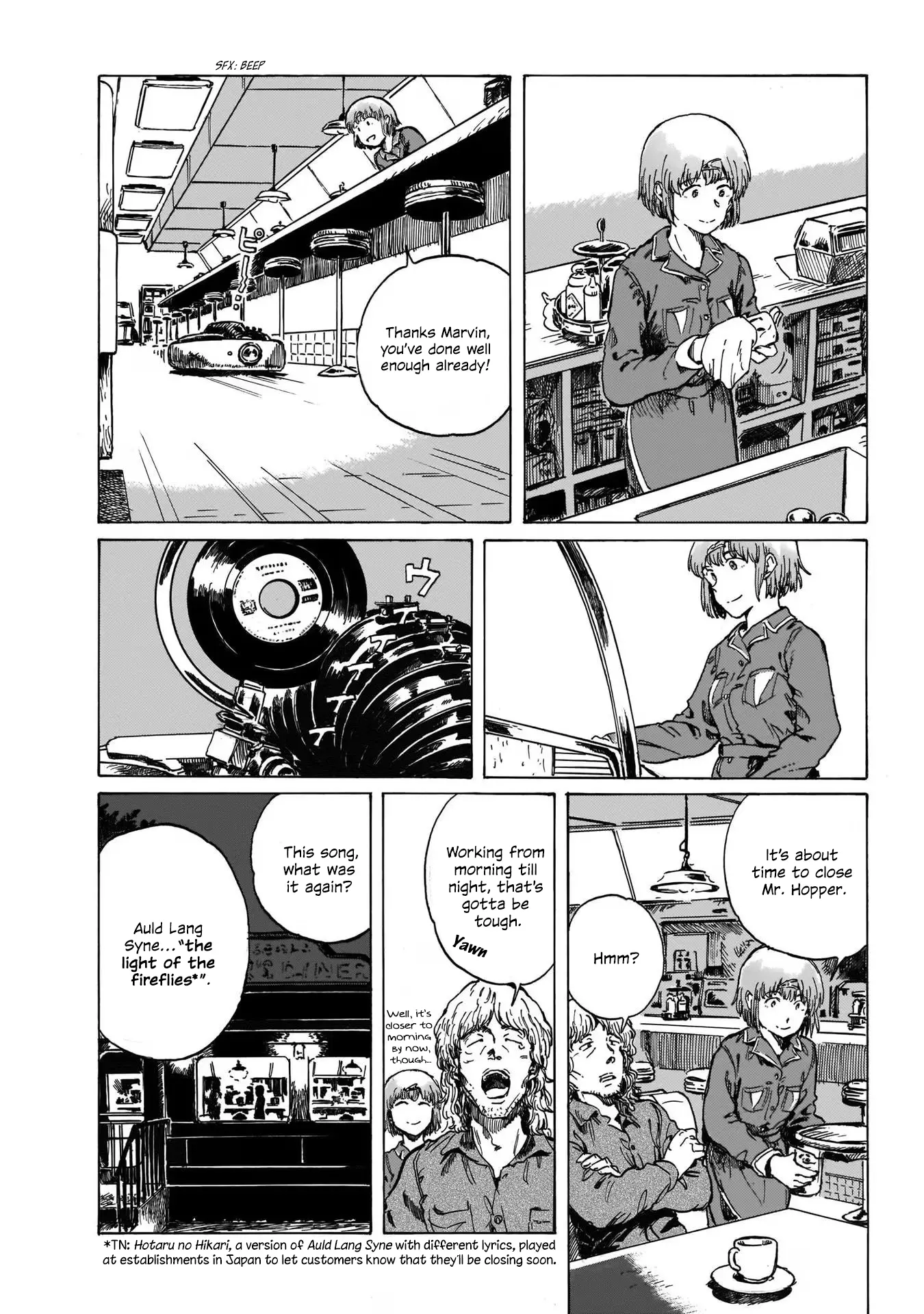 Onban Kikou - Vol.1 Chapter 6: Ashlee's Diner