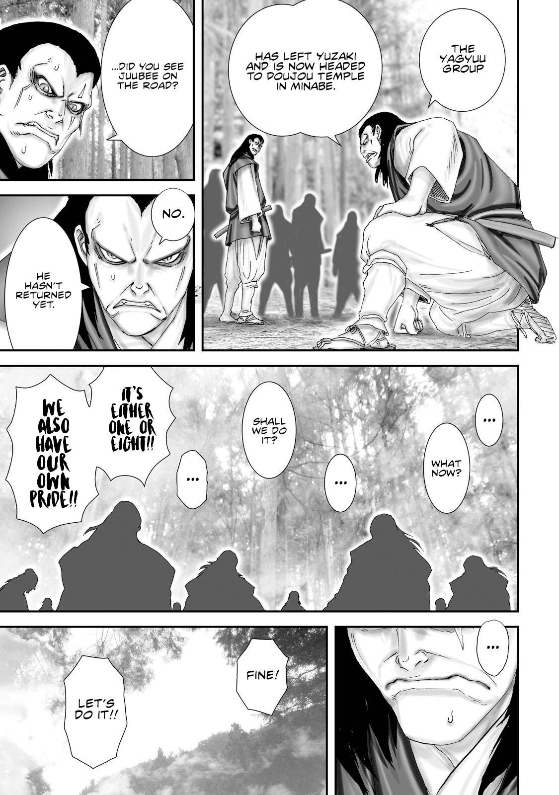 Juu - Ninpou Makai Tensei - Vol.8 Chapter 35: Chapter 11 Kendoujou Temple (Part 1)