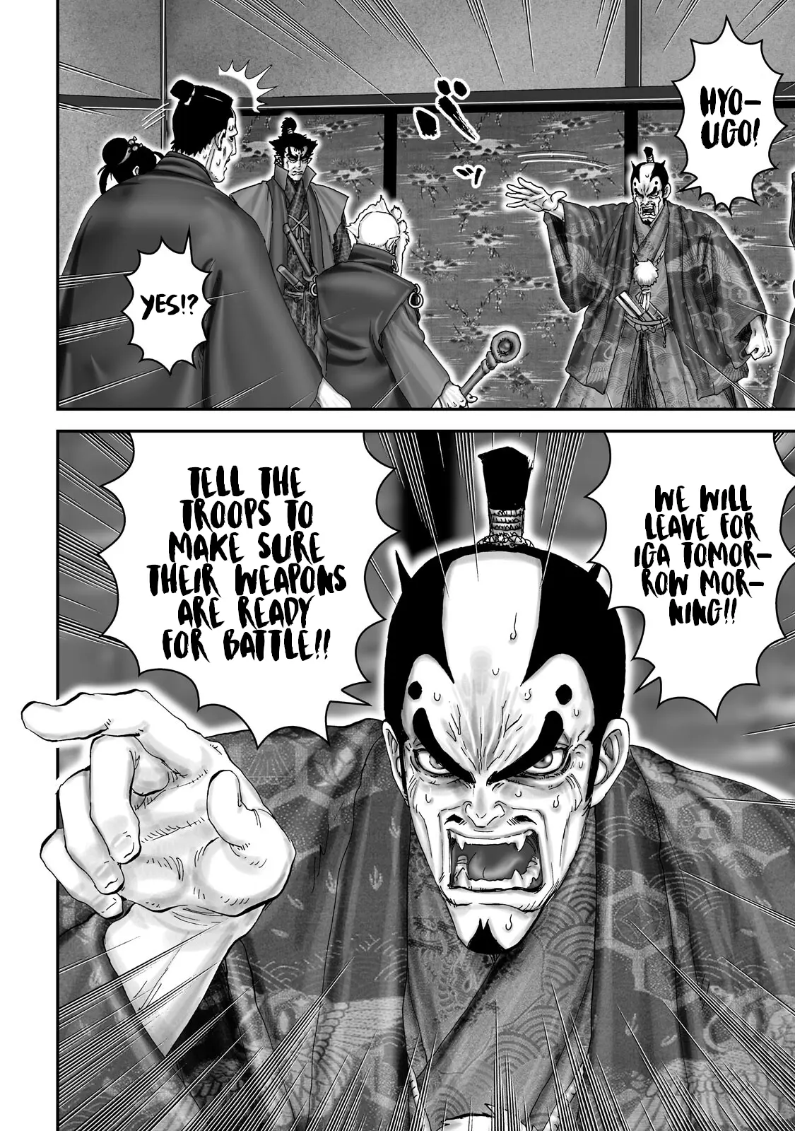 Juu - Ninpou Makai Tensei - Vol.12 Chapter 60: Chapter 36 - Yagyuu Council (Part 2)