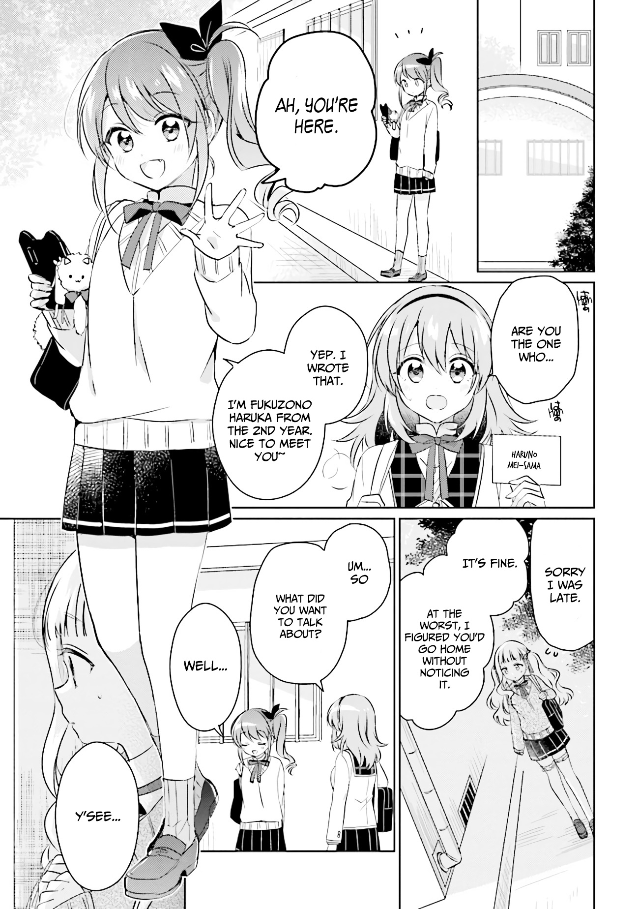 Moshi, Koi Ga Mieta Nara - Chapter 3.1