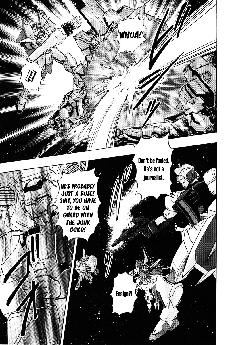 Kidou Senshi Gundam Seed Destiny Astray - Vol.4 Chapter 18 : Scoop.18 - Suspicion