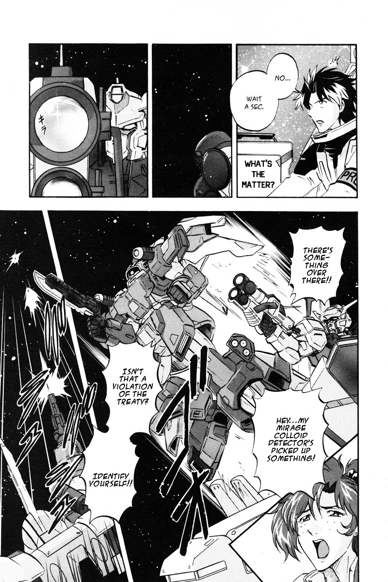 Kidou Senshi Gundam Seed Destiny Astray - Vol.3 Chapter 12 : Scoop.12 - Armory One Raid