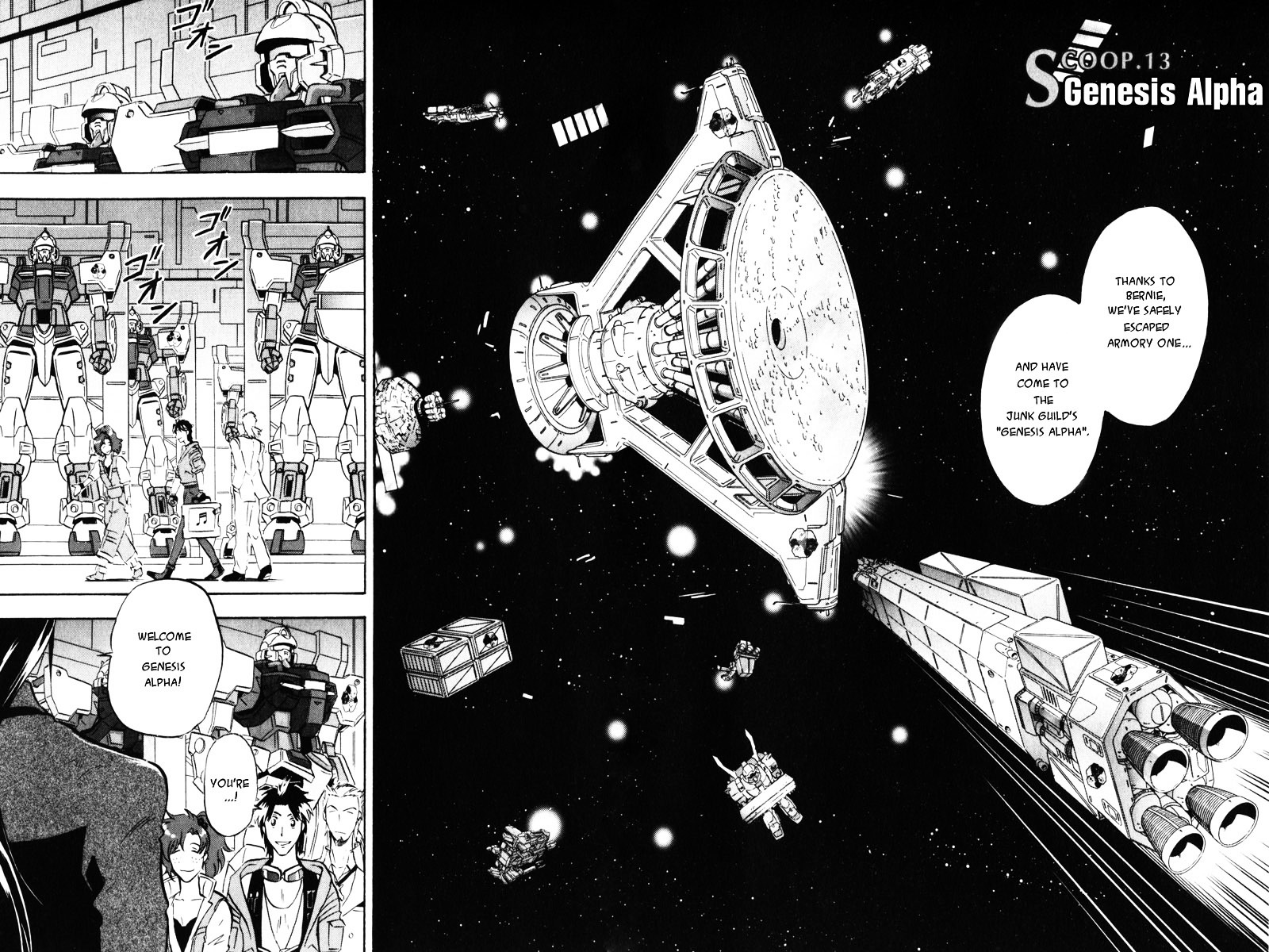 Kidou Senshi Gundam Seed Destiny Astray - Vol.3 Chapter 13 : Scoop.13 - Genesis Alpha