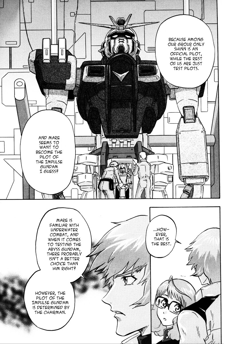 Kidou Senshi Gundam Seed Destiny Astray - Vol.2 Chapter 9 : Scoop.09 - Impulse System