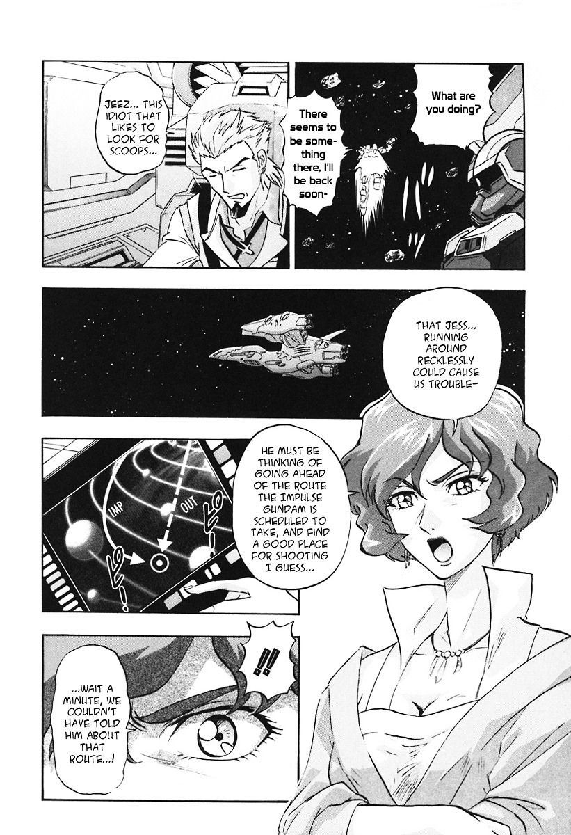 Kidou Senshi Gundam Seed Destiny Astray - Vol.2 Chapter 9 : Scoop.09 - Impulse System