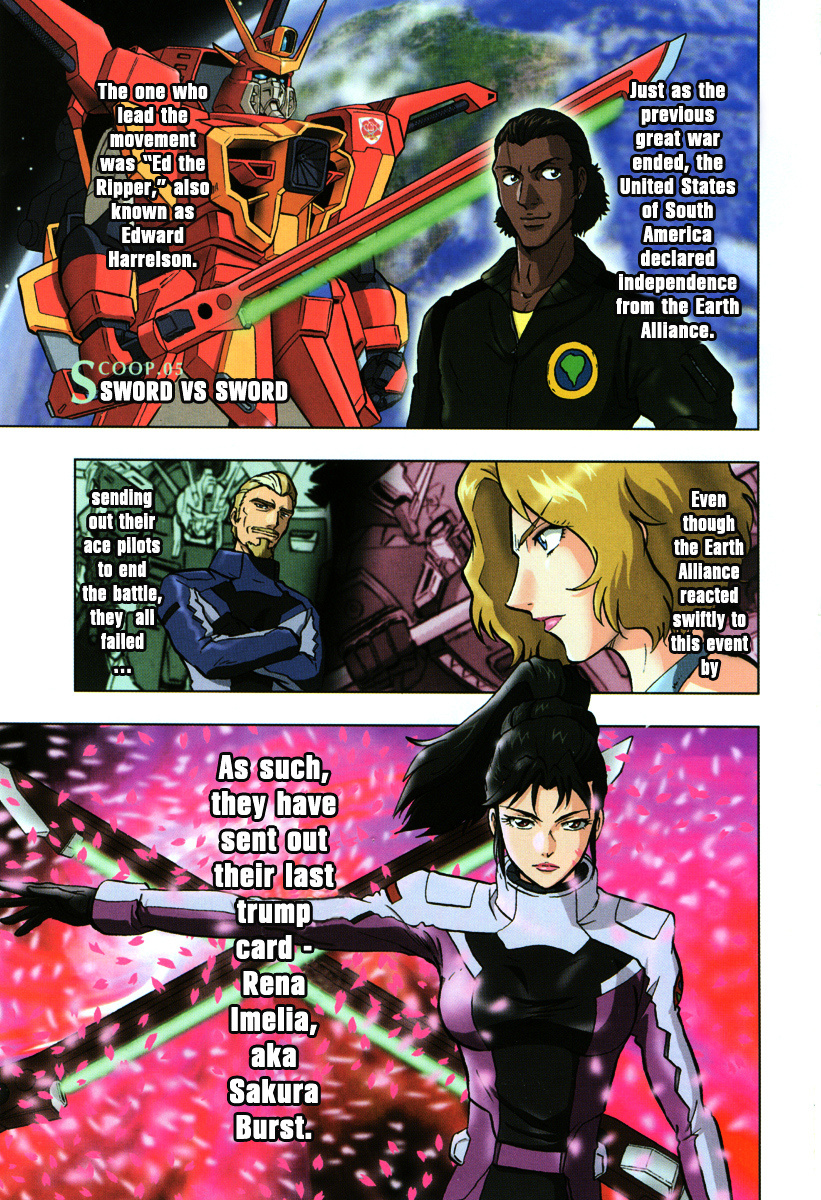 Kidou Senshi Gundam Seed Destiny Astray - Vol.2 Chapter 5 : Scoop.05 - Sword Versus Sword