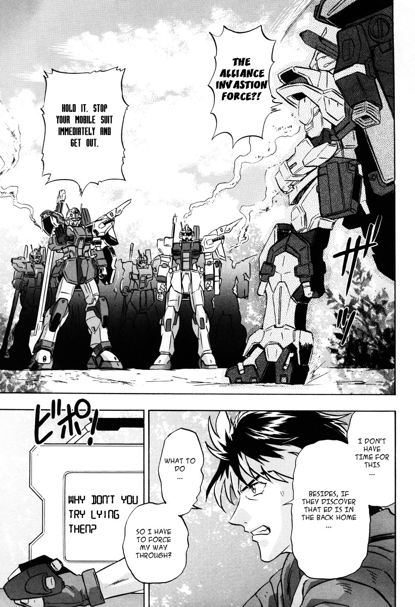 Kidou Senshi Gundam Seed Destiny Astray - Vol.2 Chapter 5 : Scoop.05 - Sword Versus Sword