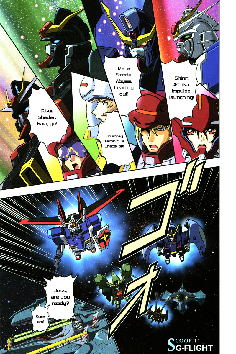 Kidou Senshi Gundam Seed Destiny Astray - Vol.3 Chapter 11 : Scoop.11 - G-Flight