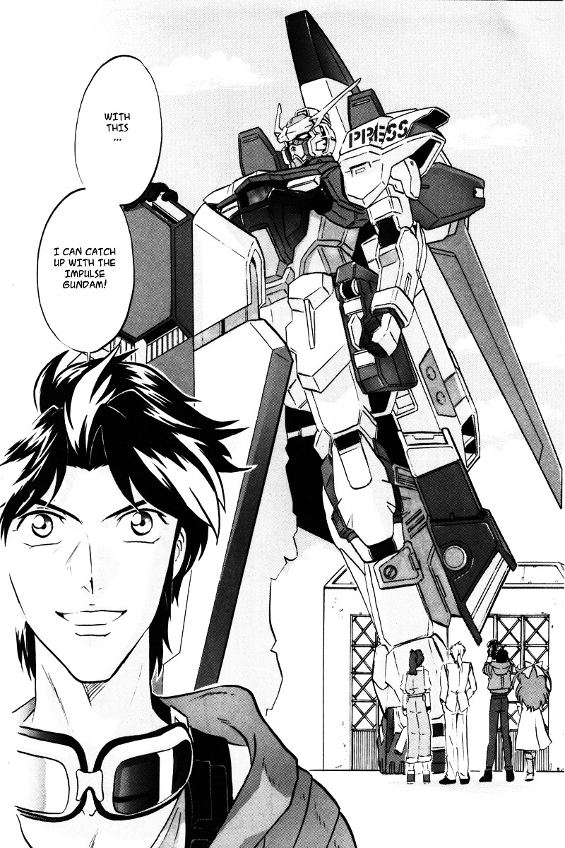 Kidou Senshi Gundam Seed Destiny Astray - Vol.3 Chapter 11 : Scoop.11 - G-Flight