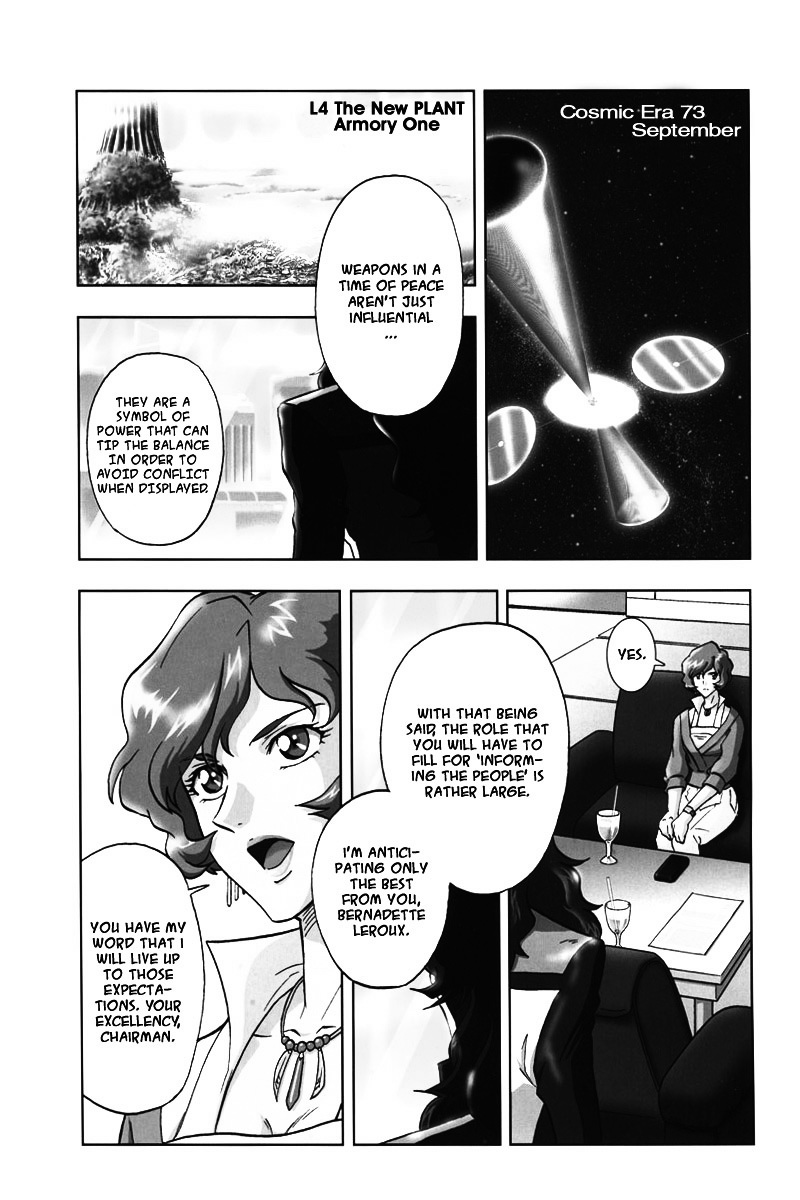 Kidou Senshi Gundam Seed Destiny Astray - Vol.2 Chapter 8 : Scoop.08 - Weapons For The Sake Of Peace