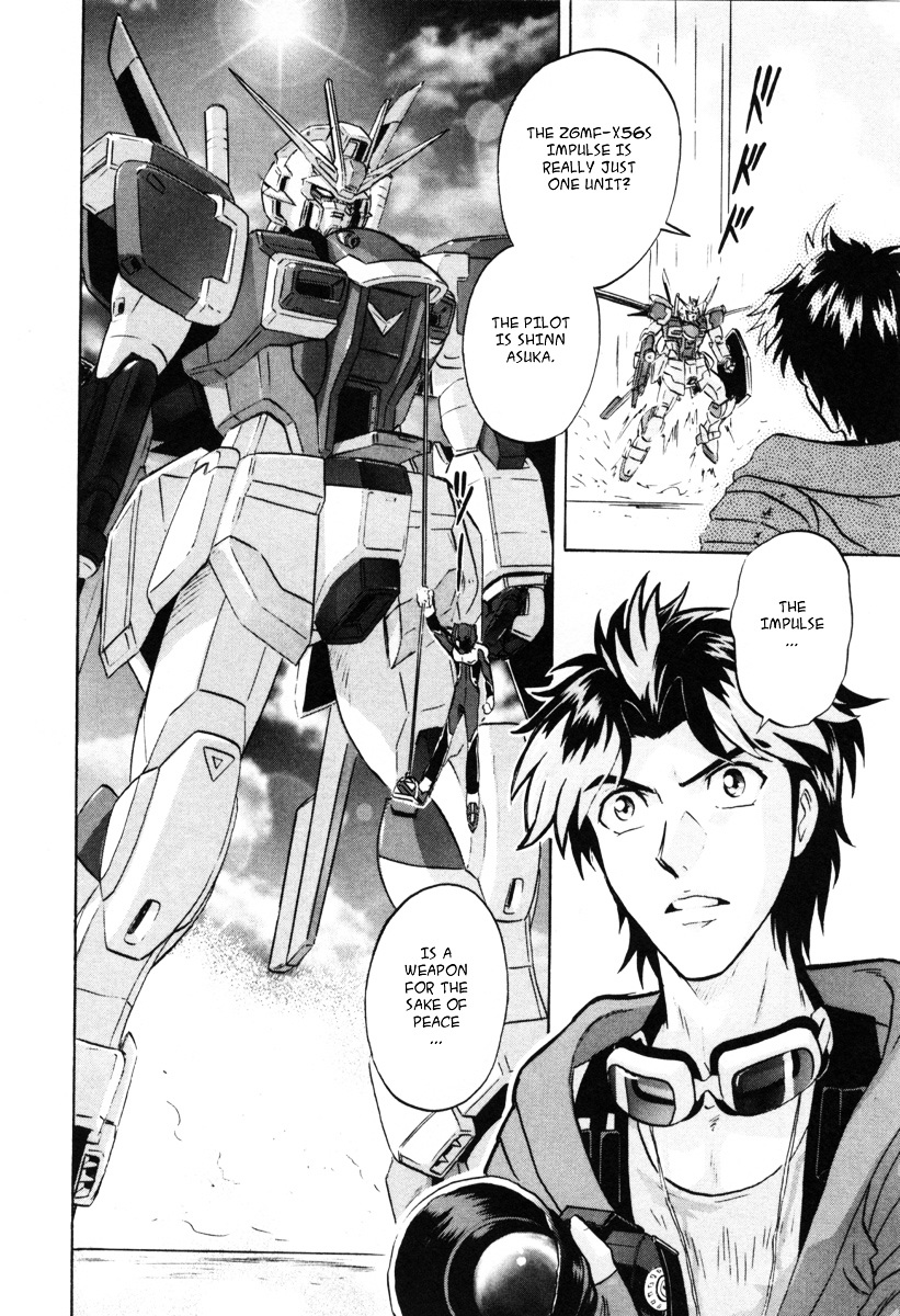 Kidou Senshi Gundam Seed Destiny Astray - Vol.2 Chapter 8 : Scoop.08 - Weapons For The Sake Of Peace