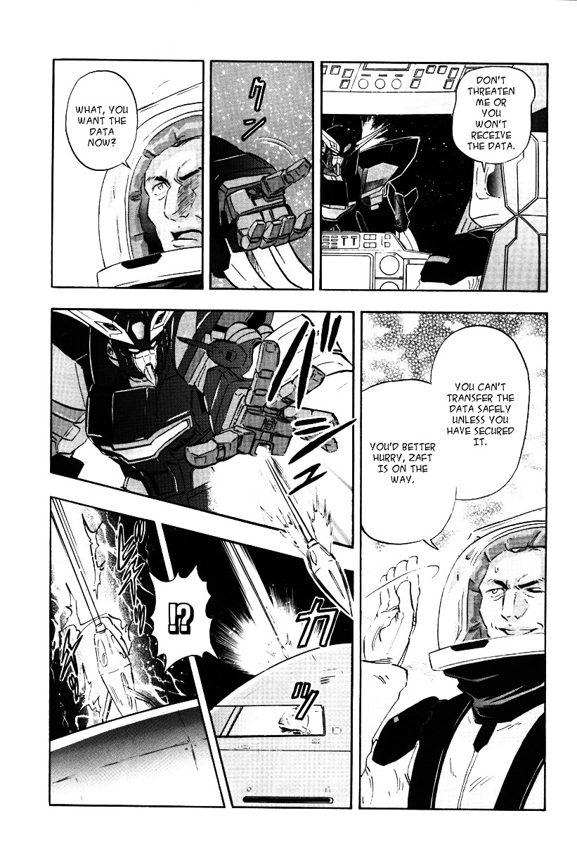 Kidou Senshi Gundam Seed Destiny Astray - Vol.2 Chapter 10 : Scoop.10 - Conspiratorial Shadow