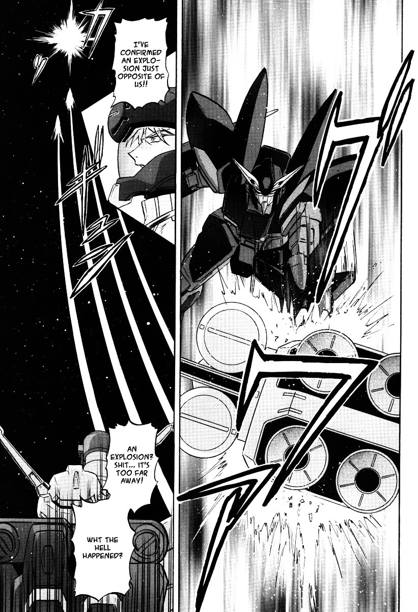 Kidou Senshi Gundam Seed Destiny Astray - Vol.2 Chapter 10 : Scoop.10 - Conspiratorial Shadow