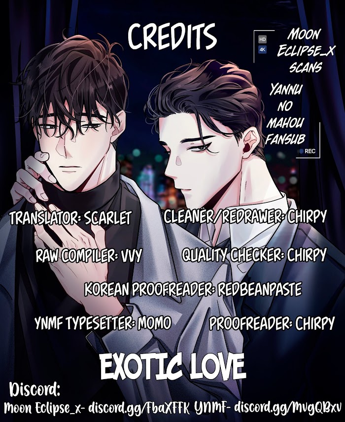 Exotic Love - Vol.1 Chapter 0