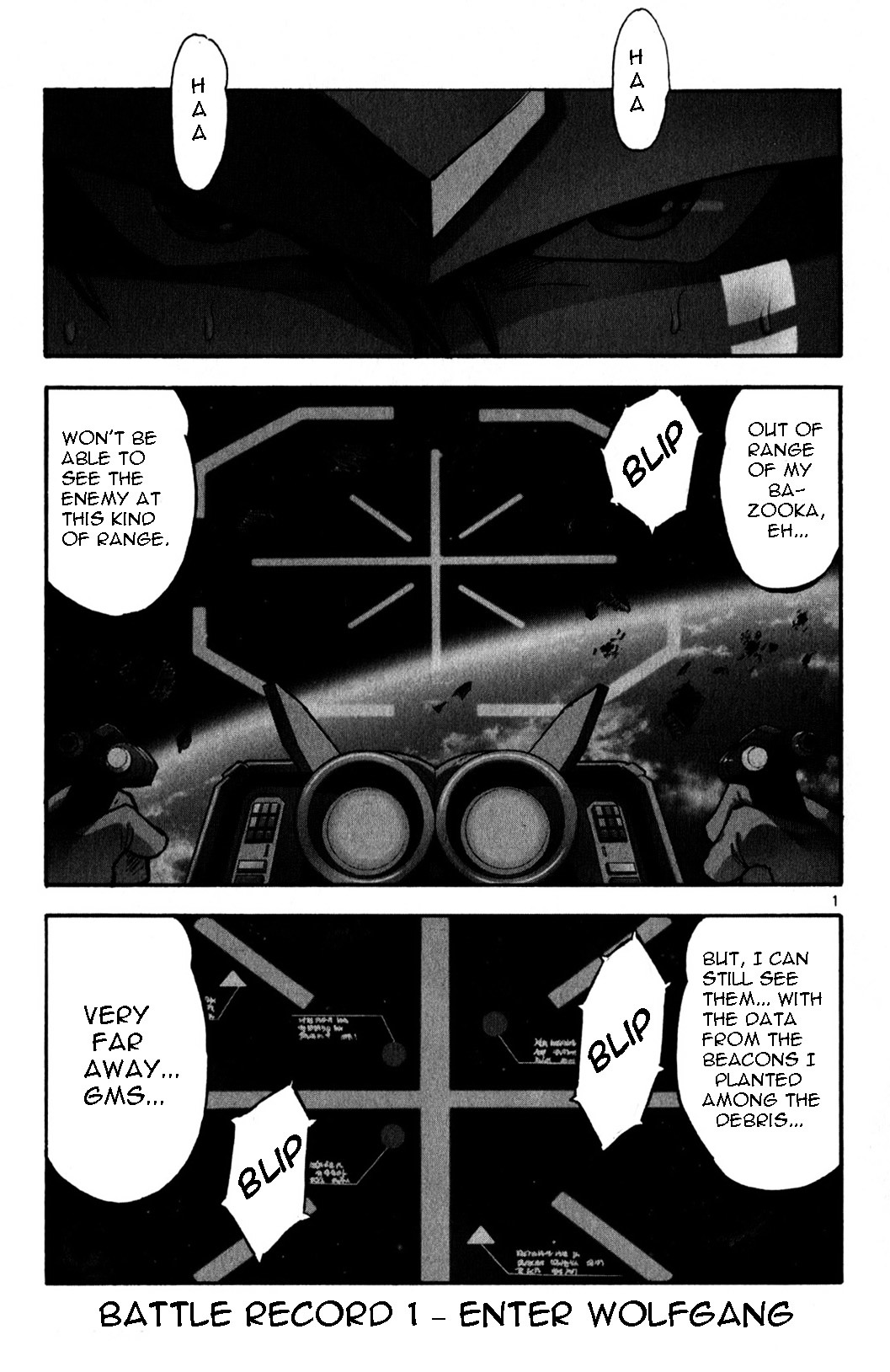 Mobile Suit Gundam: Hunter Of Black Clothes - Vol.1 Chapter 0