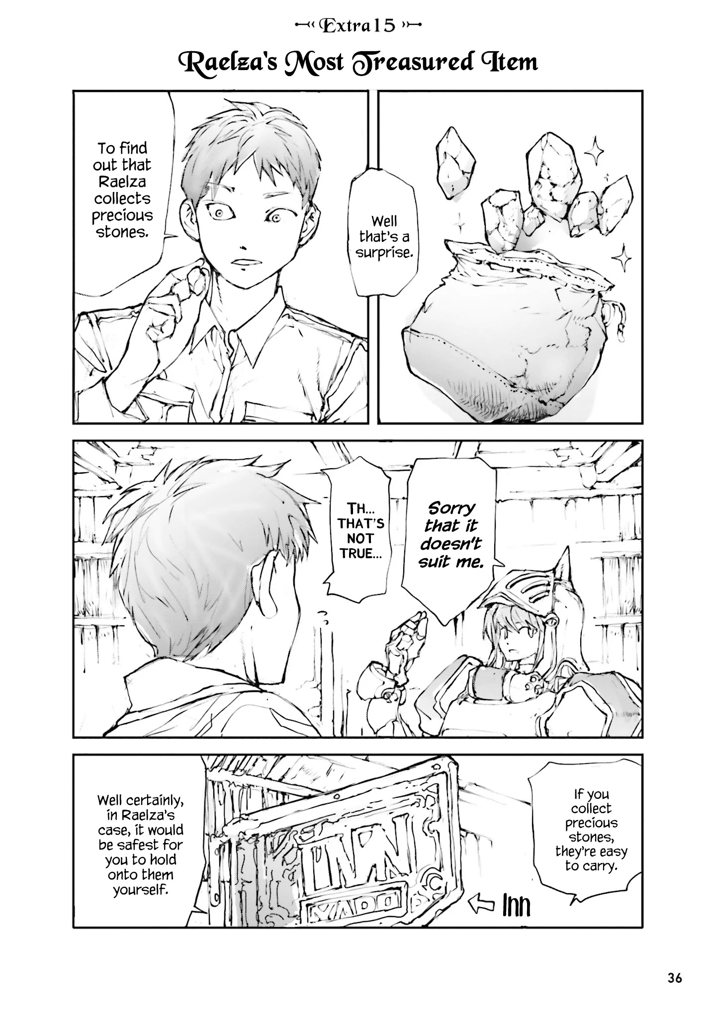 Handyman Saitou In Another World - Chapter 31.5: Raelza's Most Treasured Item