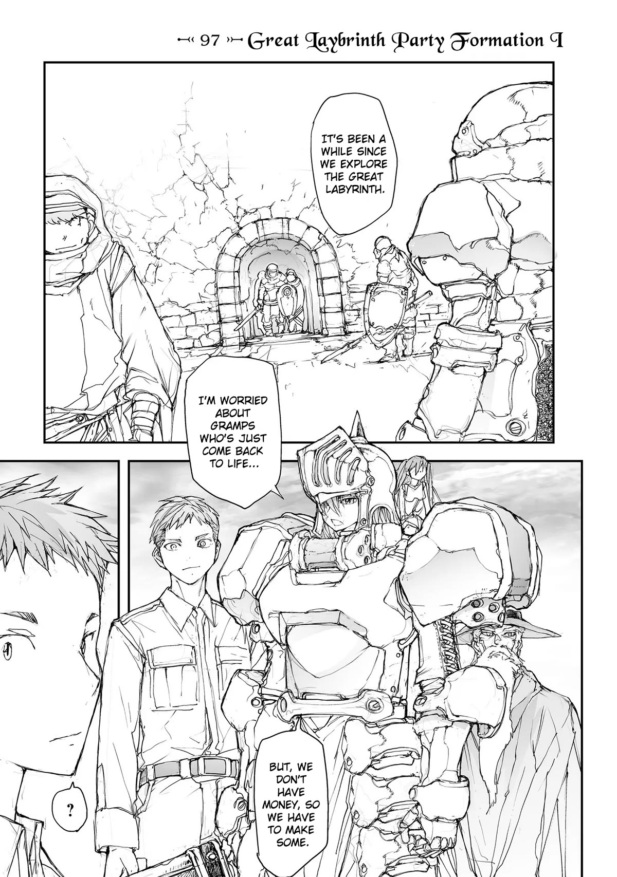 Handyman Saitou In Another World - Chapter 97: Great Labyrinth Party Formation I