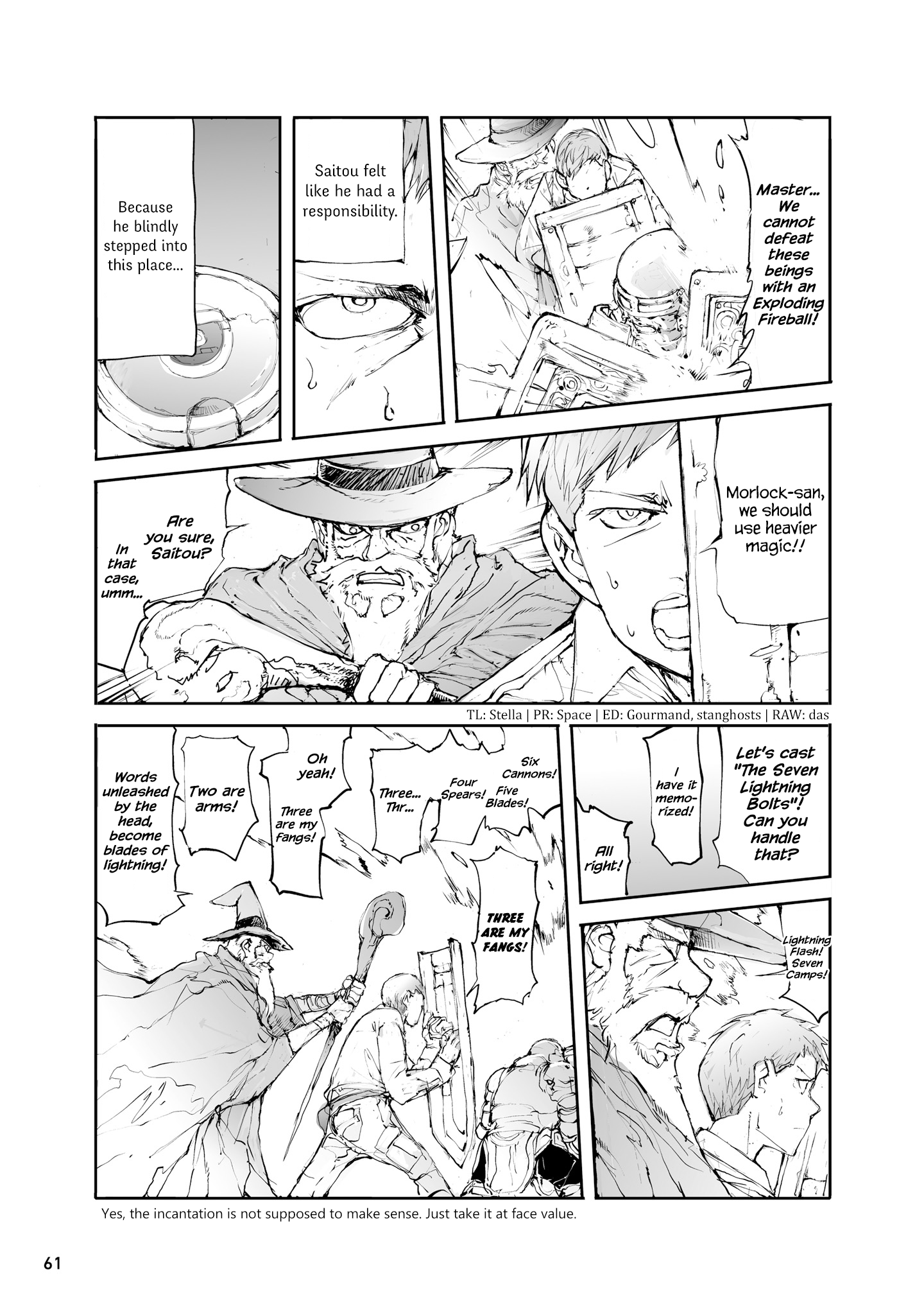 Handyman Saitou In Another World - Chapter 34: Group Combat