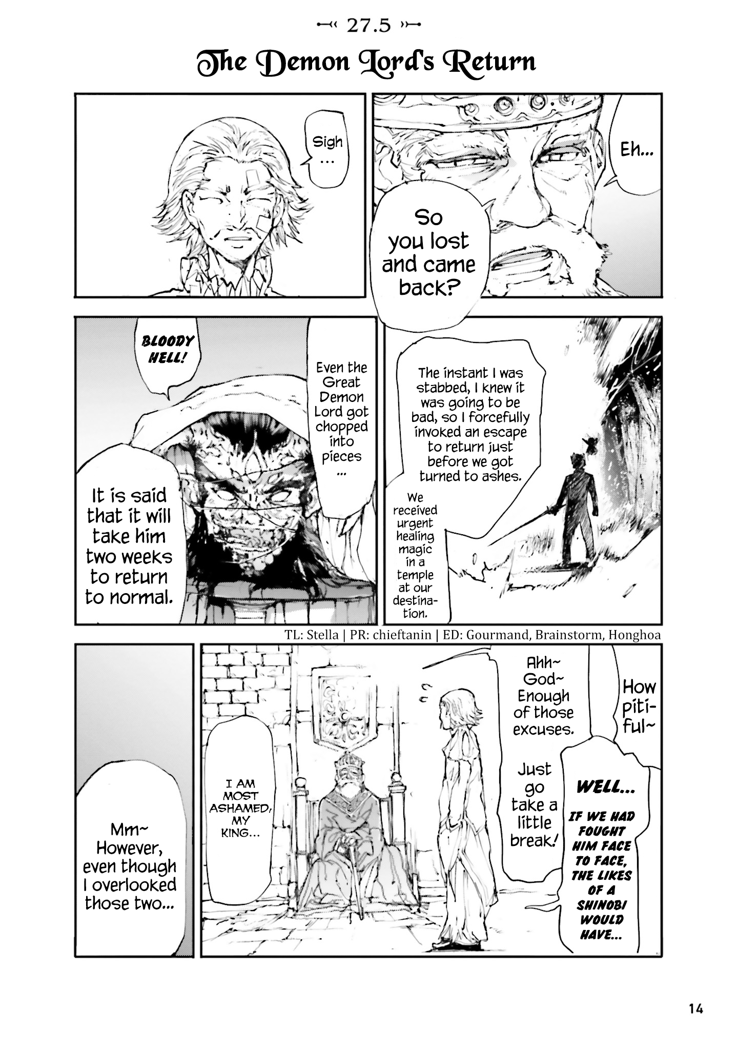 Handyman Saitou In Another World - Chapter 27.5: The Demon Lord S Return