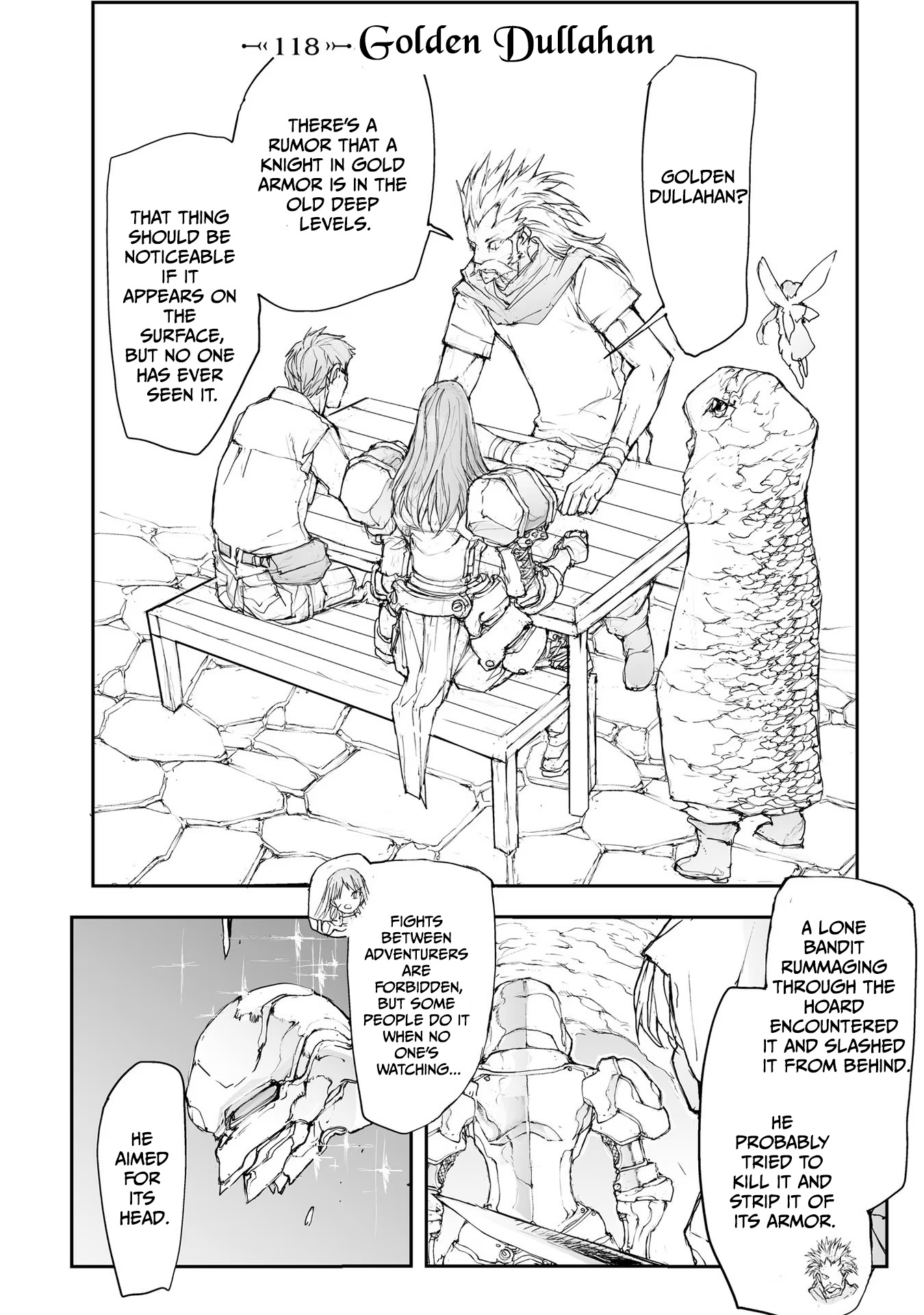 Handyman Saitou In Another World - Vol.5 Chapter 118: Golden Dullahan