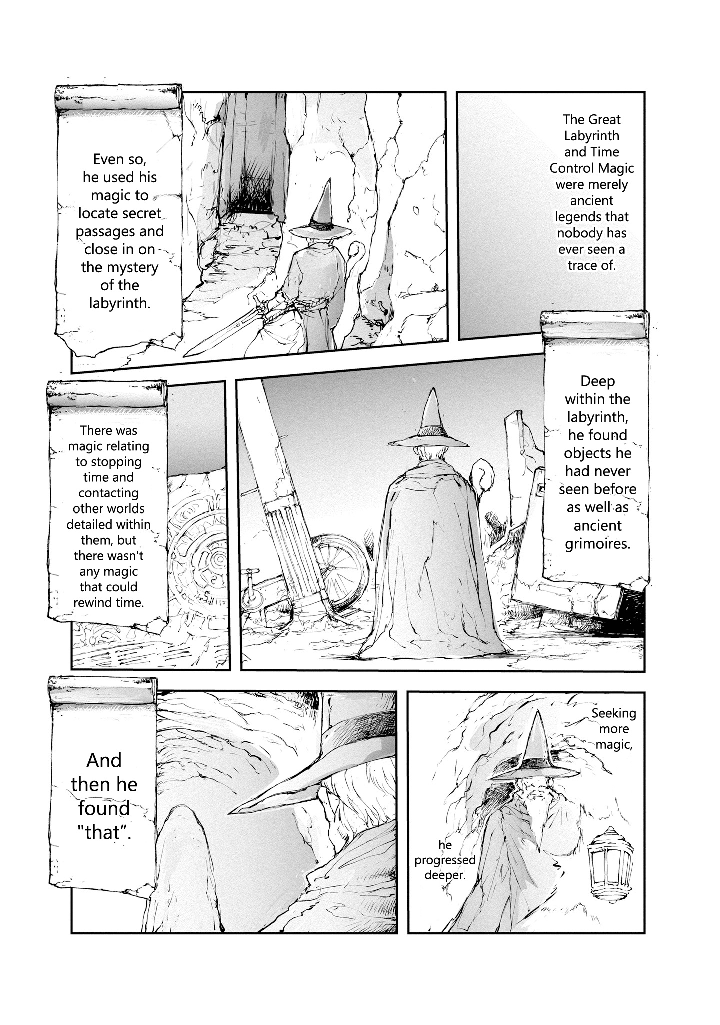 Handyman Saitou In Another World - Vol.2 Chapter 38.5: The Foolish Sorcerer Who Desired To Rewind Time