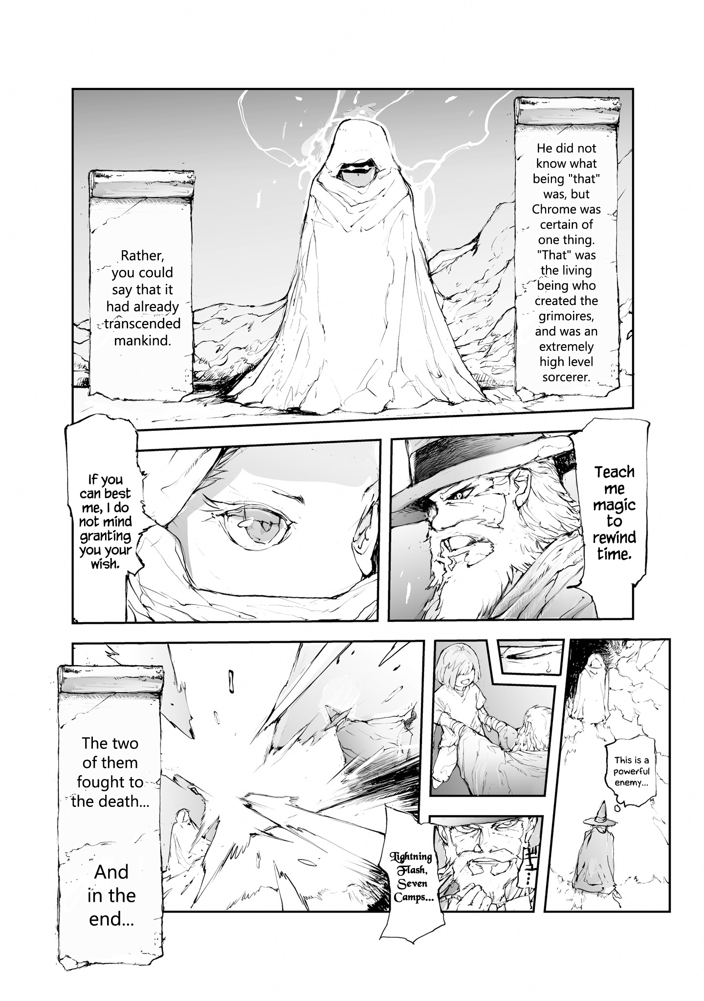 Handyman Saitou In Another World - Vol.2 Chapter 38.5: The Foolish Sorcerer Who Desired To Rewind Time