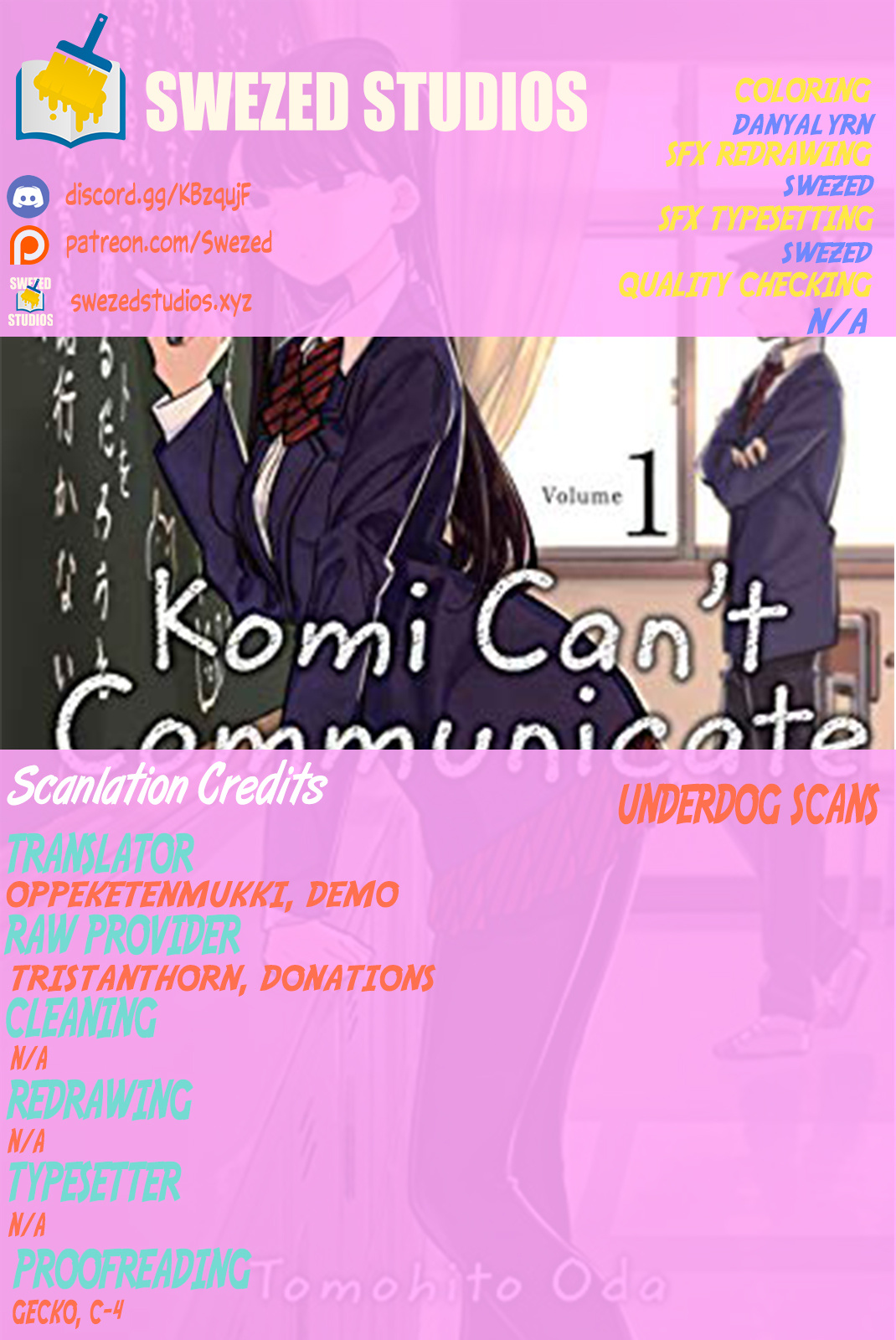 Komi-San Wa Komyushou Desu. (Fan-Colored) - Vol.1 Chapter 3: A Suspicious Individual