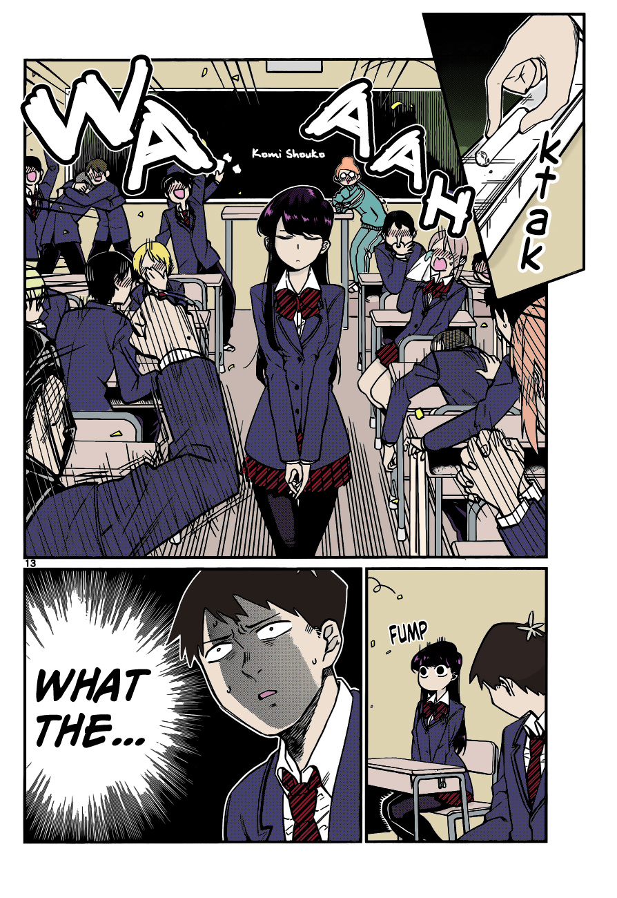 Komi-San Wa Komyushou Desu. (Fan-Colored) - Vol.1 Chapter 2: Peaceful