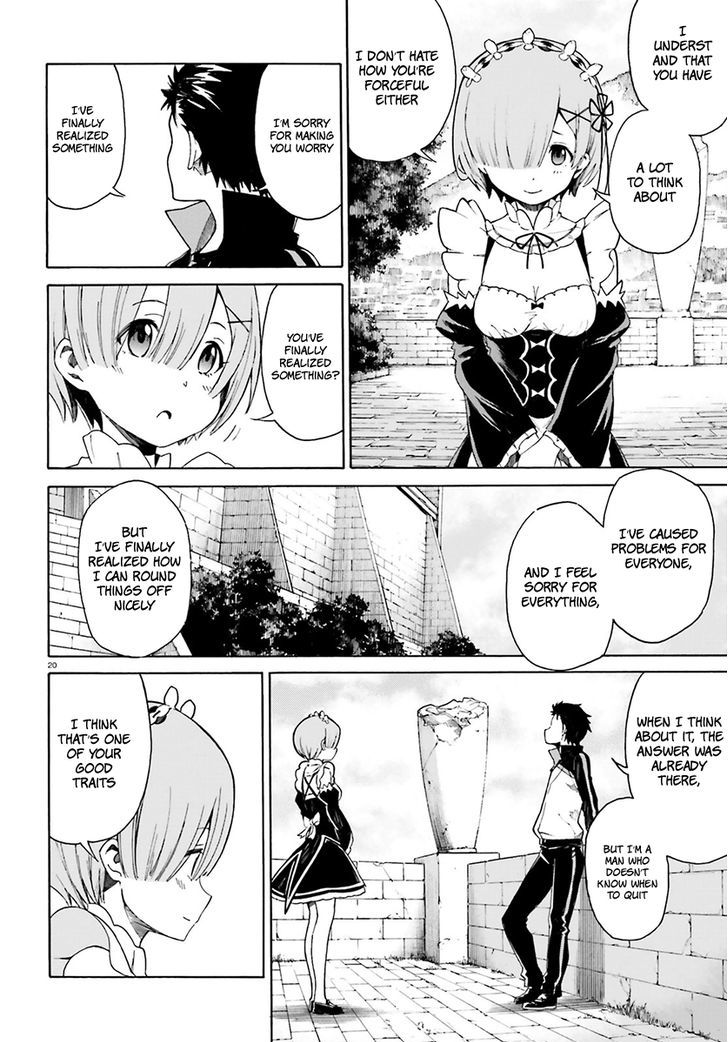 Re:zero Kara Hajimeru Isekai Seikatsu - Daisanshou - Truth Of Zero - Chapter 21