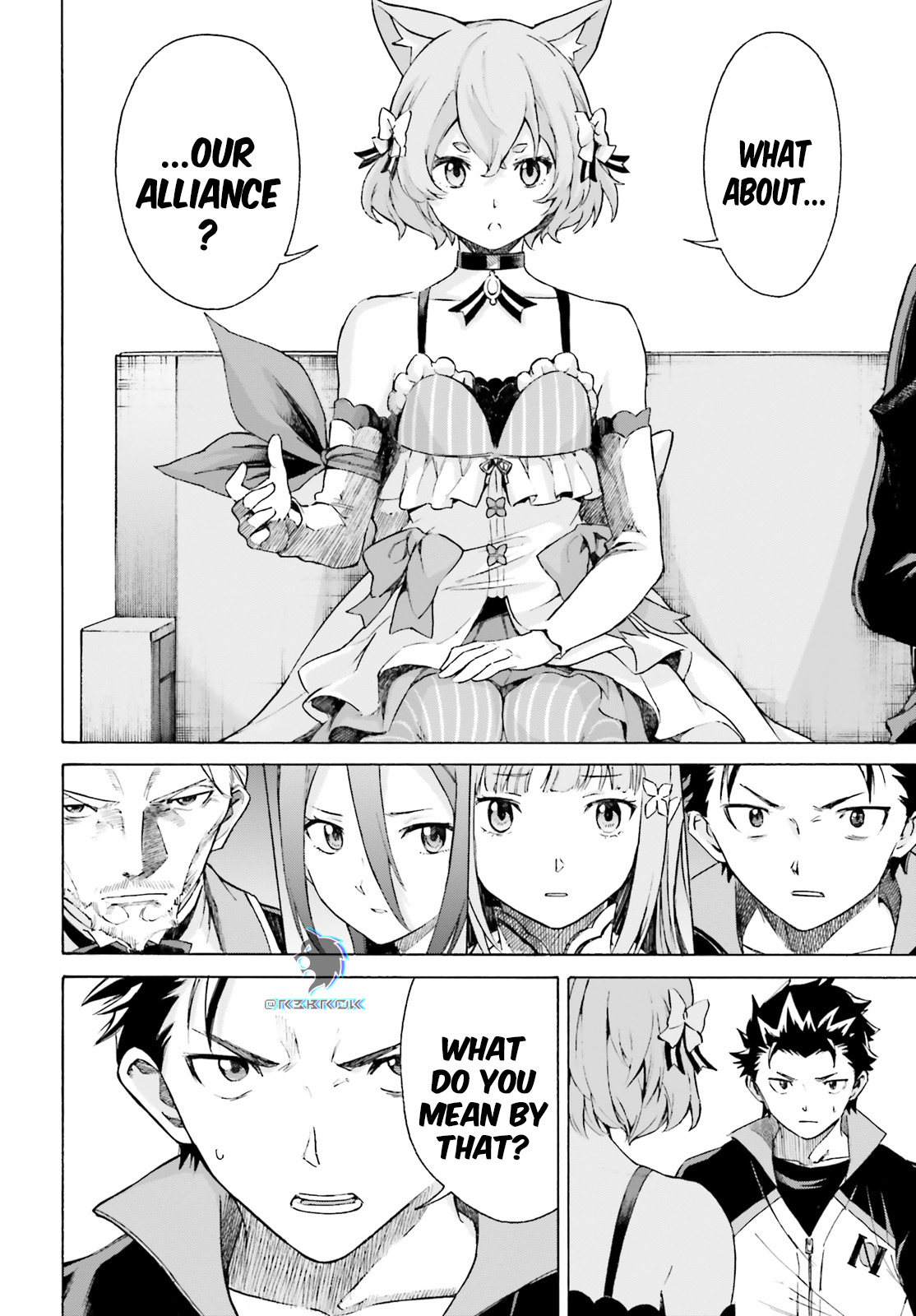 Re:zero Kara Hajimeru Isekai Seikatsu - Daisanshou - Truth Of Zero - Vol.11 Chapter 53: To Each, Their Oaths