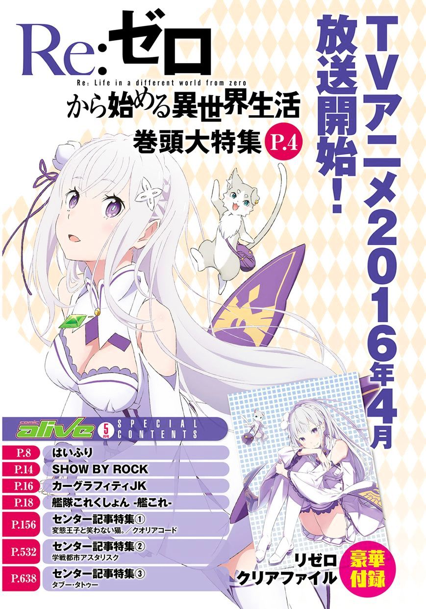 Re:zero Kara Hajimeru Isekai Seikatsu - Daisanshou - Truth Of Zero - Chapter 11 : Moving Situation