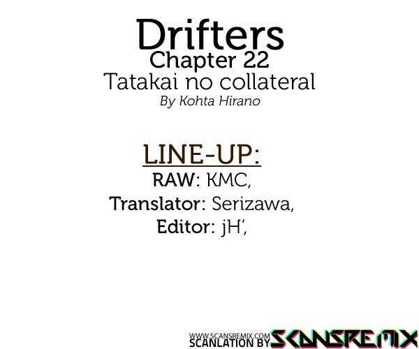 Drifters - Vol.2 Chapter 22 : Tatakai No Collateral