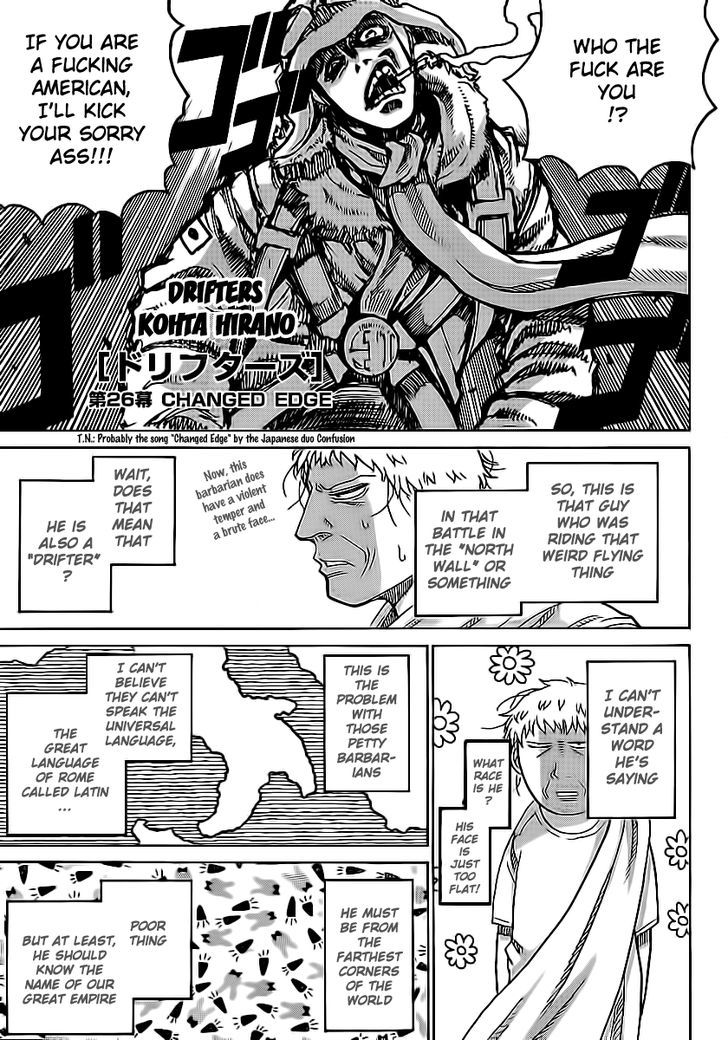 Drifters - Vol.2 Chapter 26 : Changed Edge