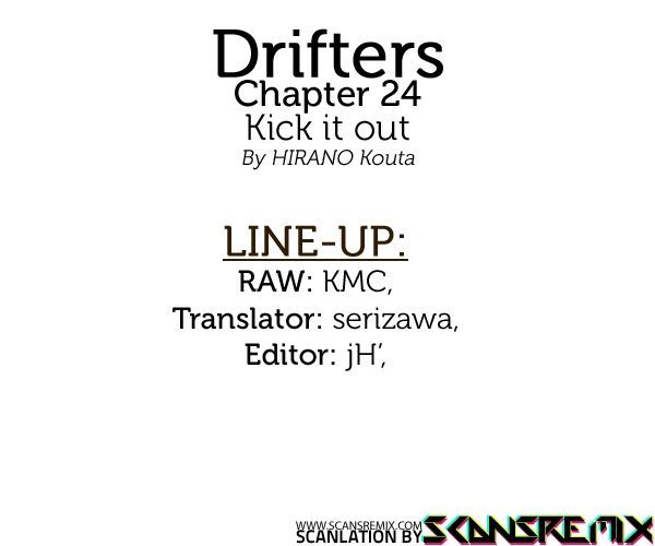 Drifters - Vol.2 Chapter 24 : Kick It Out