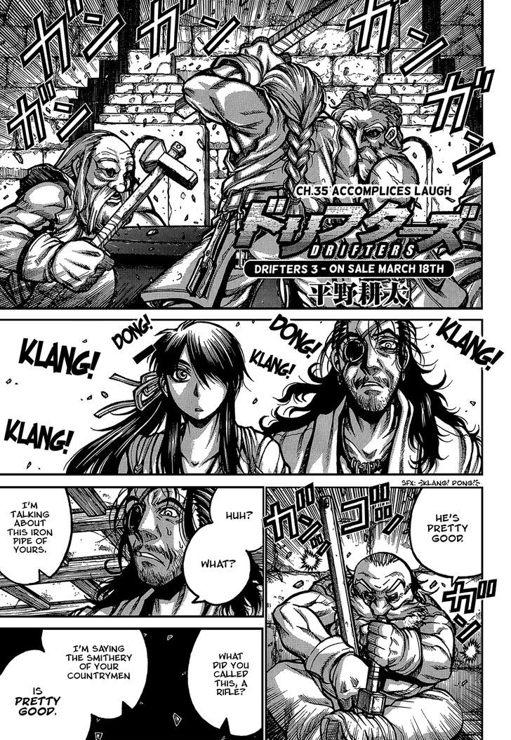 Drifters - Vol.3 Chapter 35 : Accomplices Laugh