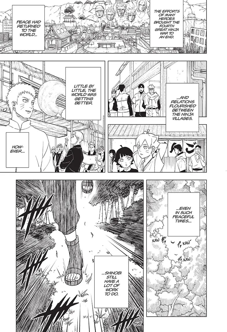 Naruto: Konoha's Story - The Steam Ninja Scrolls: The Manga - Chapter 1