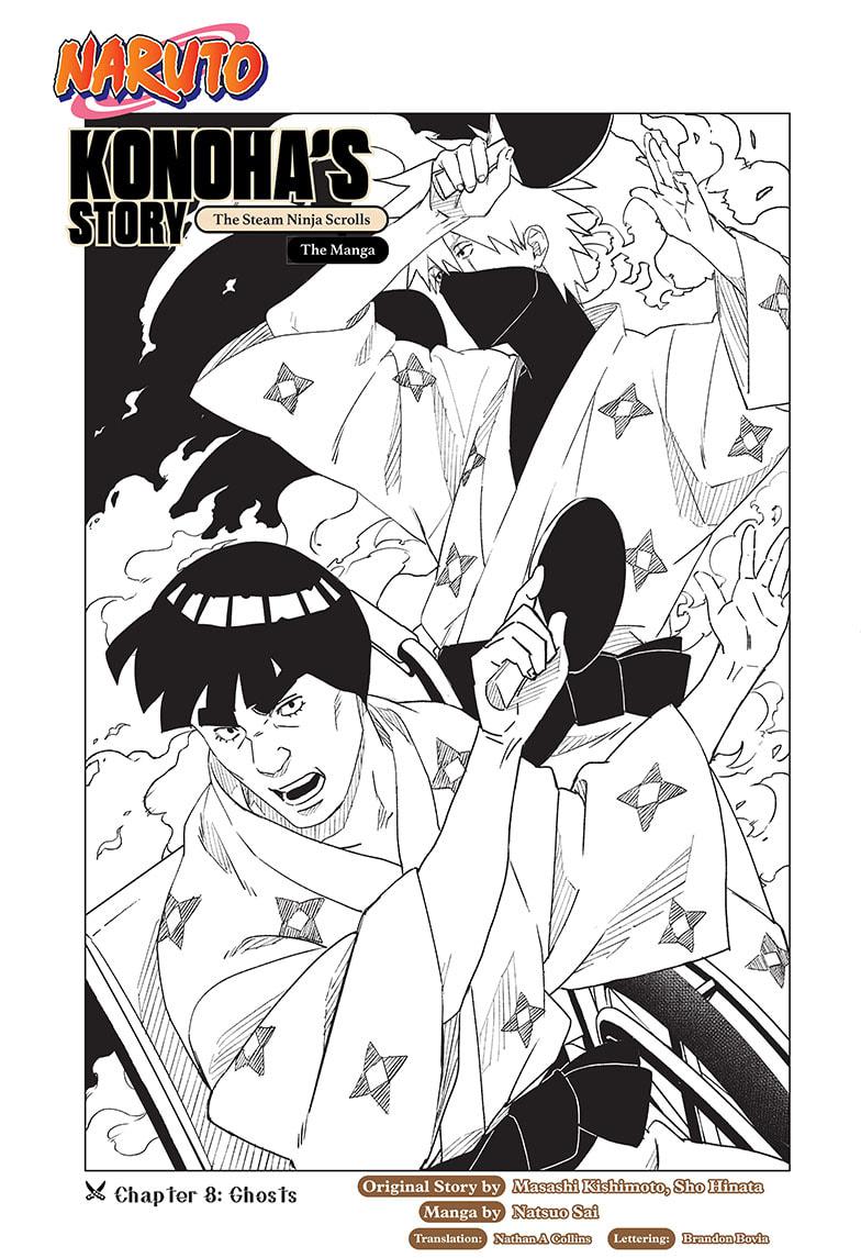 Naruto: Konoha's Story - The Steam Ninja Scrolls: The Manga - Chapter 8