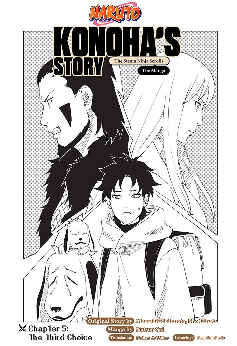 Naruto: Konoha's Story - The Steam Ninja Scrolls: The Manga - Chapter 5