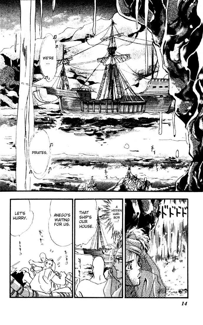 Basara - Vol.03 Chapter 9.1 : Sprout Green Chapter 3 - Pirate Ship